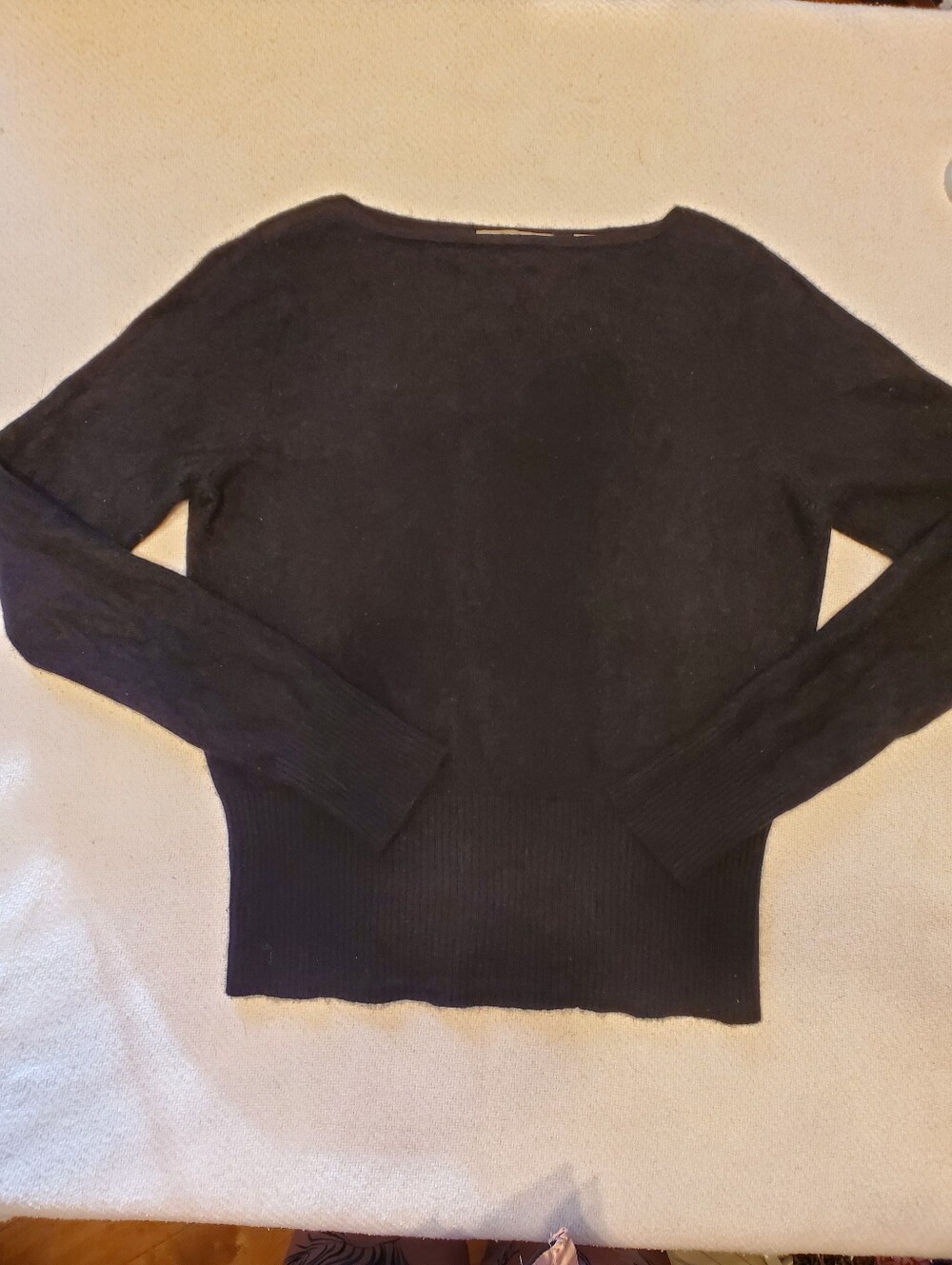Valerie Separates 100% Cashmere Sweater Womens Grey Boat Neck